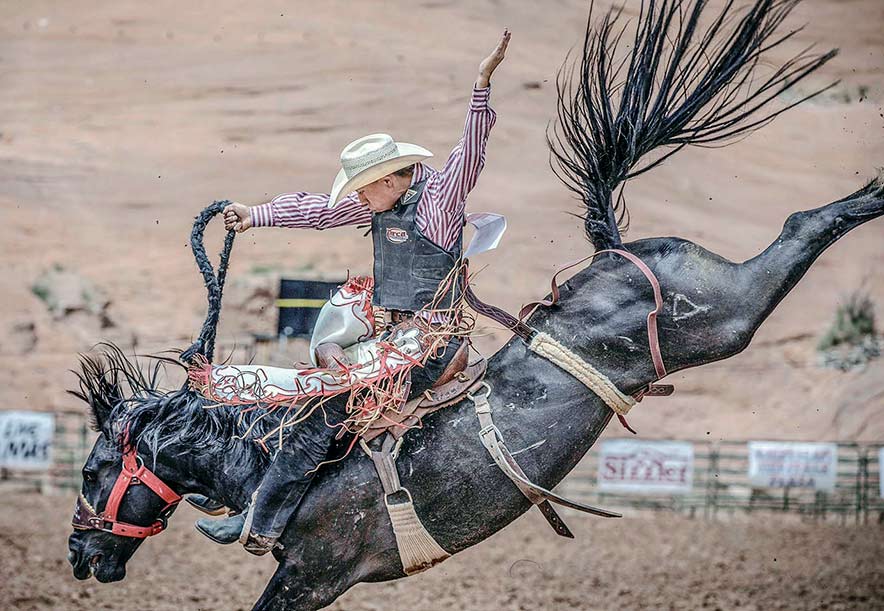 100th Annual Gallup Inter-Tribal Ceremonial Rodeo: Top 3 in saddle-bronc separated by 1 point