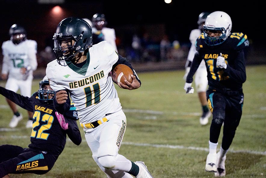 Newcomb takes district, heads into playoff with momentum