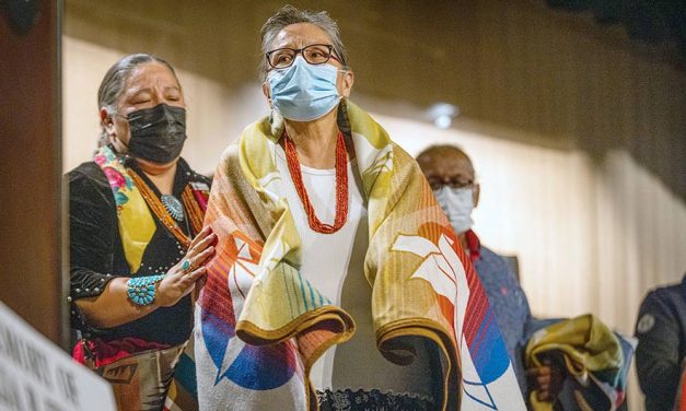 Healing blanket offers rejuvenation, Hózhó for grieving families