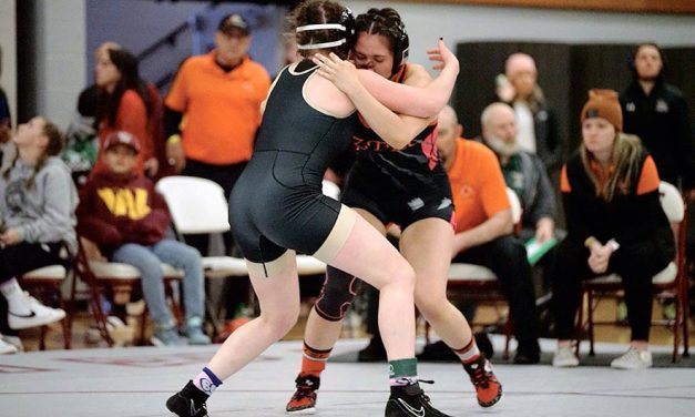Aztec grappler wins third Doc Wright title