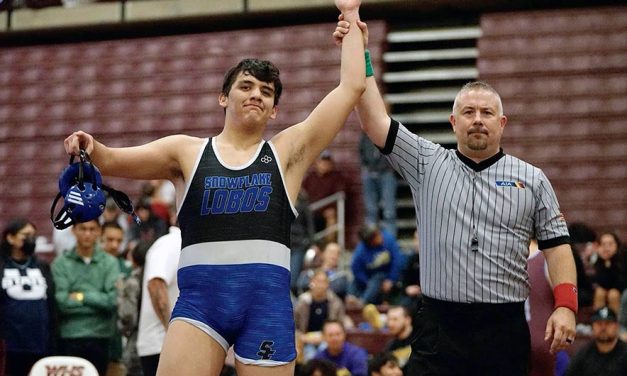 Bragging rights:  Devin Kinlicheenie captures family’s first Doc Wright title