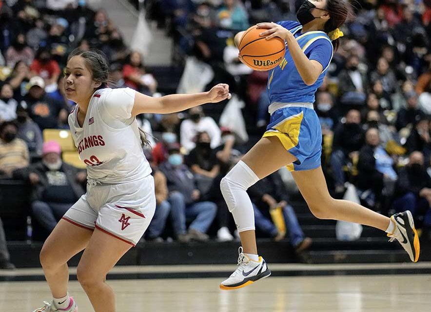 Lady Mustangs sit pretty after defeating Alchesay for 3A North Region title