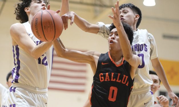 Gallup sweeps Miyamura: City rivals to meet in district tournament Wednesday