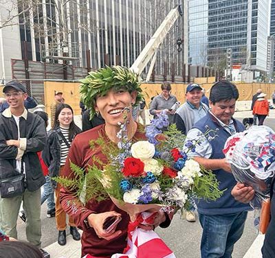 Hopi first American finisher in LA Marathon