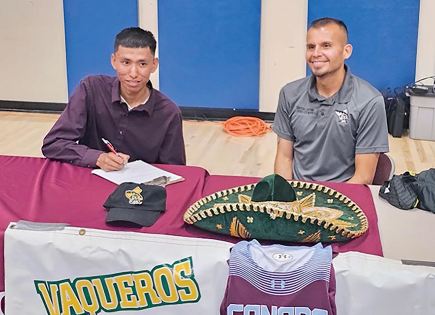 Ganado’s Micah Slivers signs to run for CAC