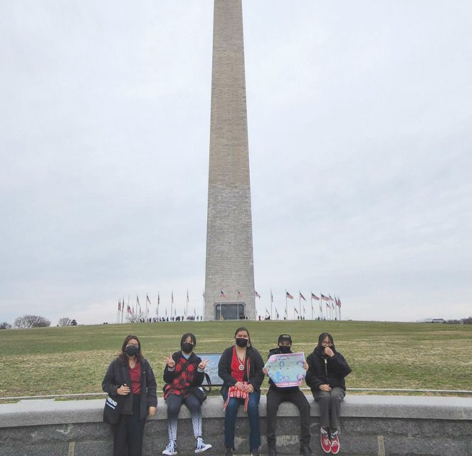 MVHS youth leadership return with lessons from D.C.