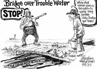 Bridge over trouble water