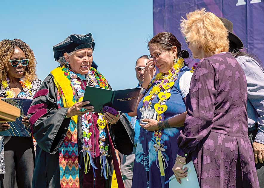 ‘She is here in spirit’, Kirtland Central gives parents honorary diploma for late Ashlynne Mike