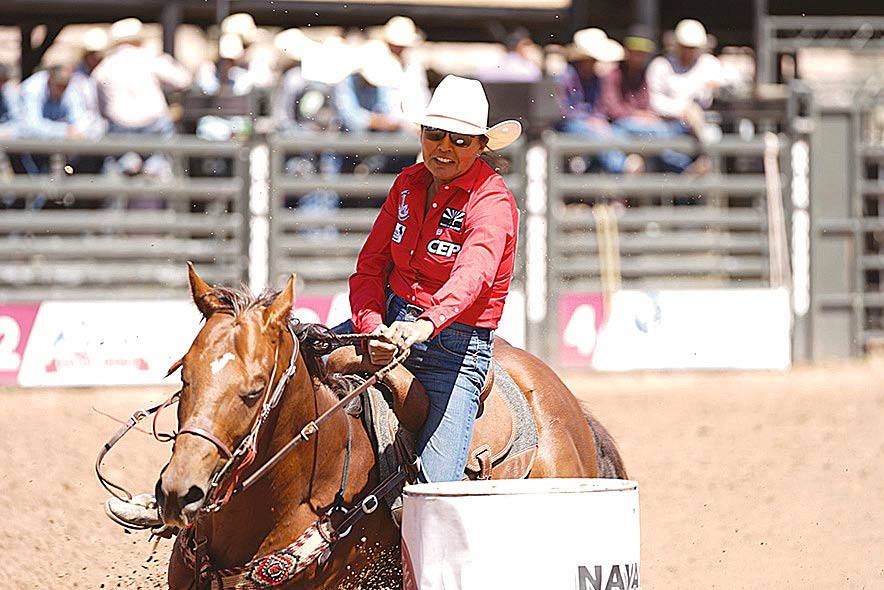 ‘Hit or miss’, Dilkon barrel racer wins Navajo Ag Expo with new horse