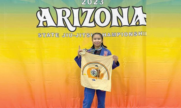Hopes to inspire other Natives as she competes in Brazilian jiu-jitsu