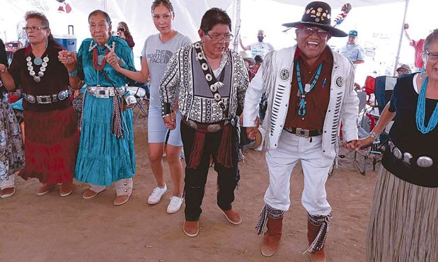 Navajo elders dance, play at festive celebration