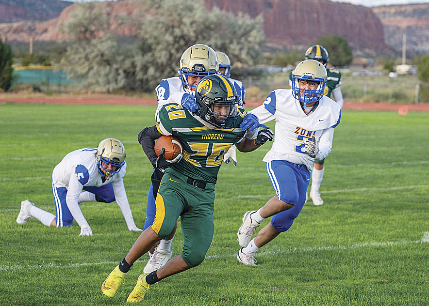 Thoreau throttles T-birds in season opener