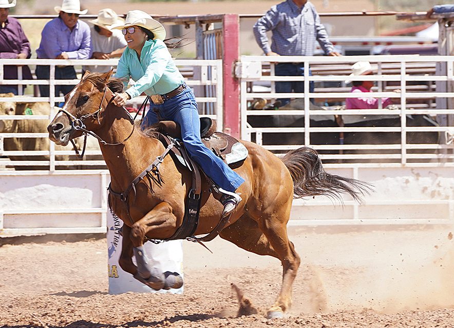 Hometown cowgirl wins Central Fair all-around