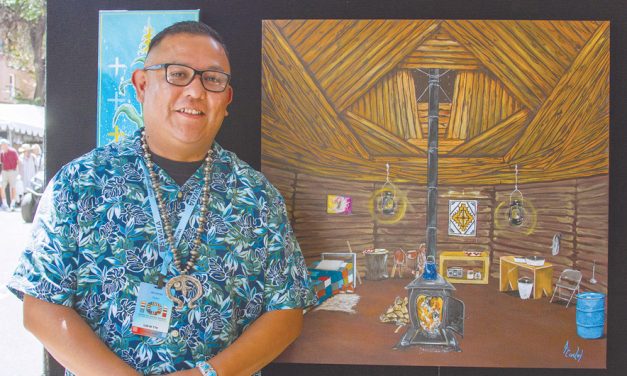 Ultimate social powwow; Thousands flock to 101st Santa Fe Indian Market