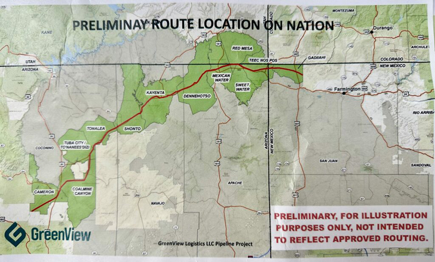 Benefits of hydrogen pipeline on Navajo Nation marketed during Northern Navajo Fair