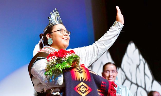 Aariyanna Austin crowned 2023-24 Náhookǫsjígo Diné Bich’eekį