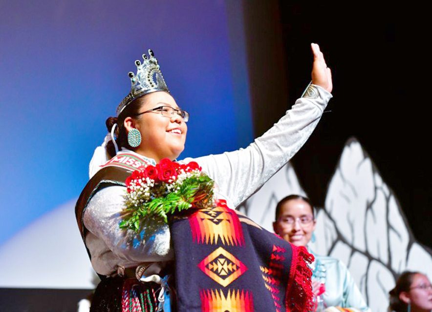 Aariyanna Austin crowned 2023-24 Náhookǫsjígo Diné Bich’eekį
