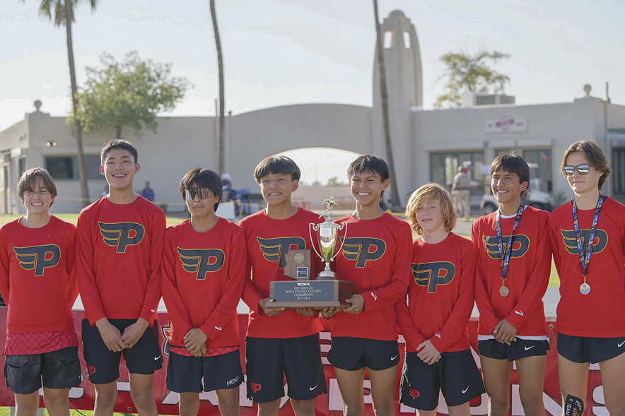 Putting down the hammer: Page boys wins 19th state cross country crown