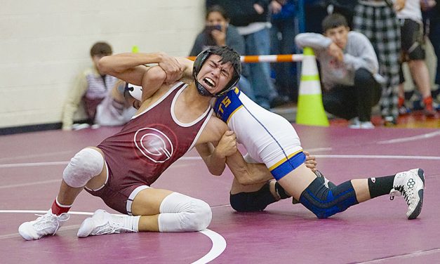 Area wrestlers win individual crowns at Holbrook meet