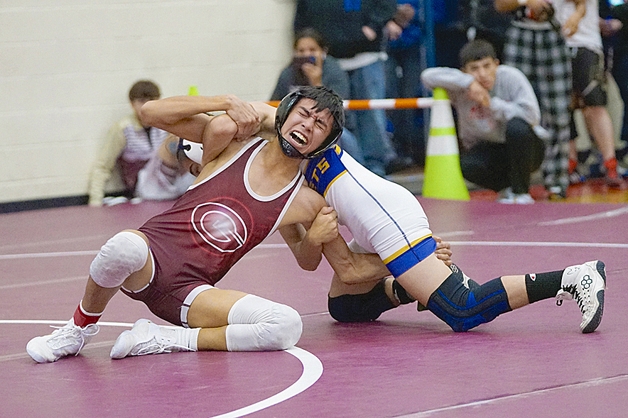 Area wrestlers win individual crowns at Holbrook meet