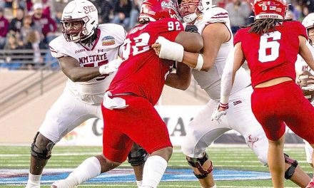 From walk-on to starter: Diné football player reflects on journey on NMSU team