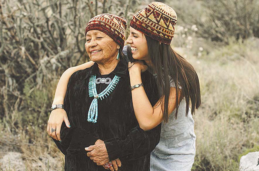 Diné knitwear designer turns hobby into career