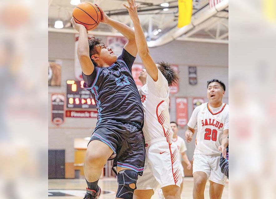 Shiprock turns back Gallup: Chieftains sink 5-of-6 free throws down the stretch to pull away