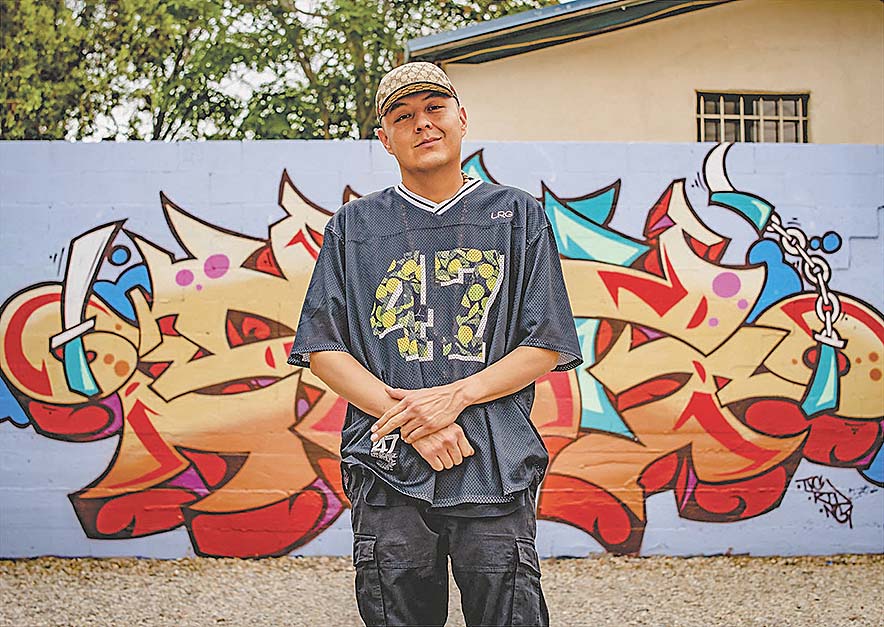 Diné lyrical artist Def-i taking up space worldwide