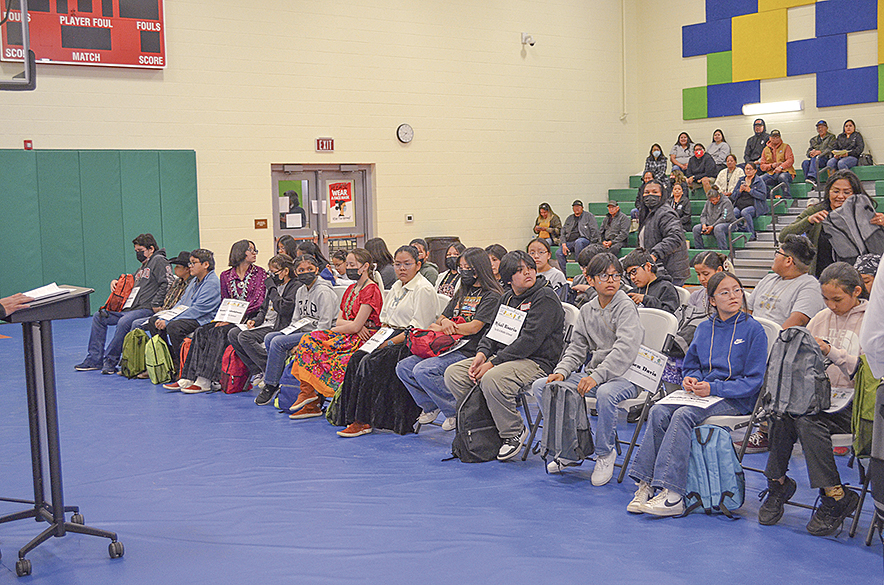 50 students face off in Navajo Times/Office of Diné Youth Final Regional Spelling Bee