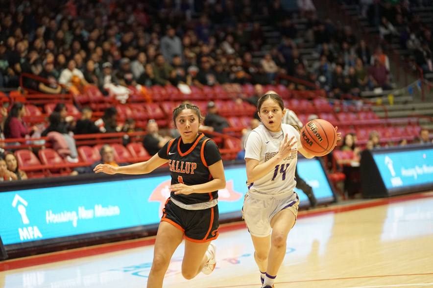 Top seed Kirtland Central beats Gallup in 4A semis, Farmington girls come up short in 5A