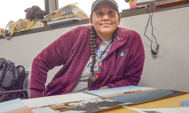 Samantha T. Begay, one of five DC student artists, to show work in ‘Between Worlds’