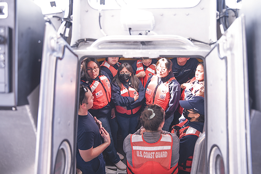 ‘Mobile hogans’: Coastal trip provides MVHS students with lifetime experience
