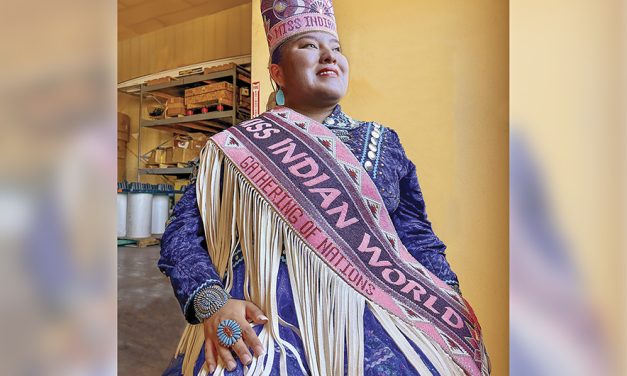 Family’s ‘spoon keeper’: Kassie John, fifth-generation rug weaver, crowned 2024-25 Miss Indian World