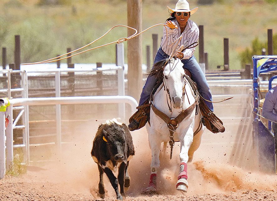 Mexican Springs breakaway roper wins Ralph Johnson