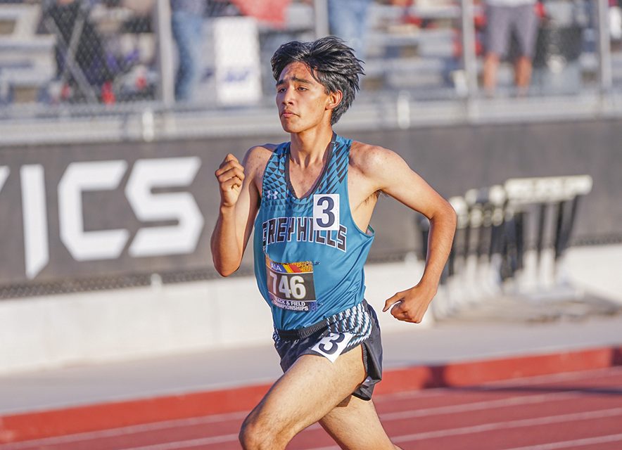Greyhills Academy harrier records personal bests at AIA division meet