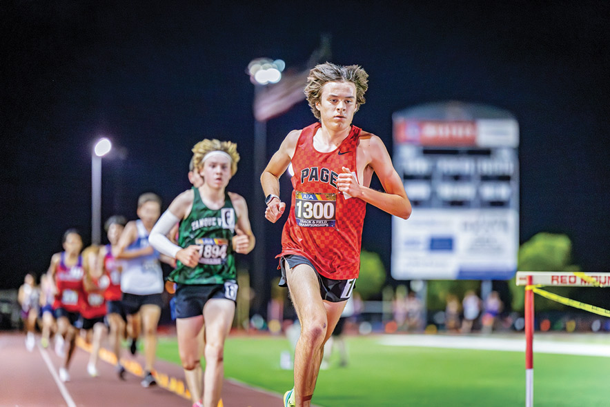 Record haul: Page captures six crowns at AIA division championships