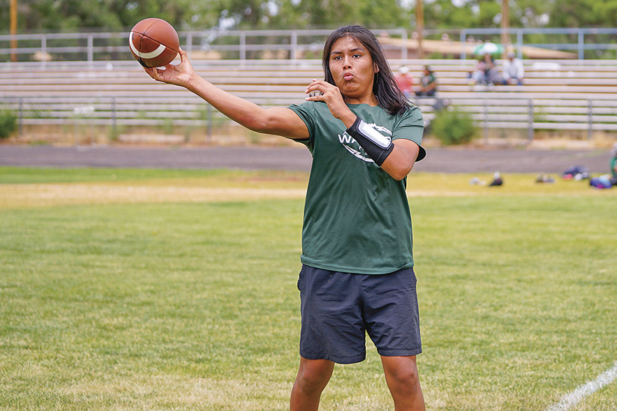 Tuba City football returns young group