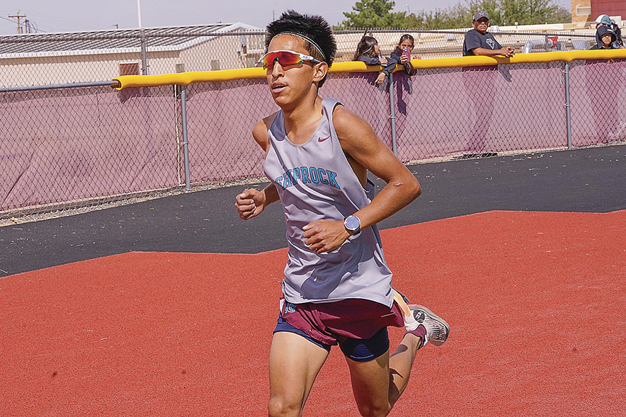 Shiprock harrier moving up the ranks