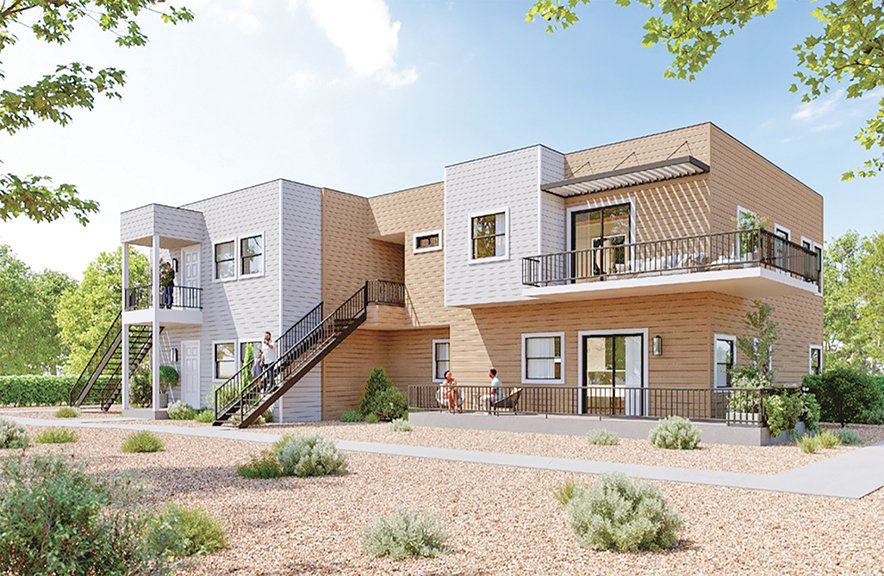 Capital Vue apartment project passes two-thirds mark