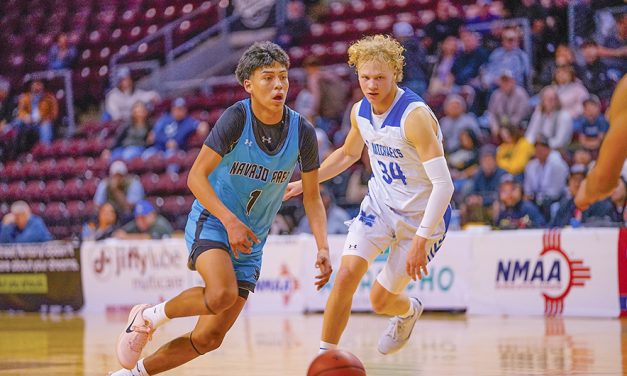 St. Mike’s game-ending 22-0 run ends Navajo Prep’s season