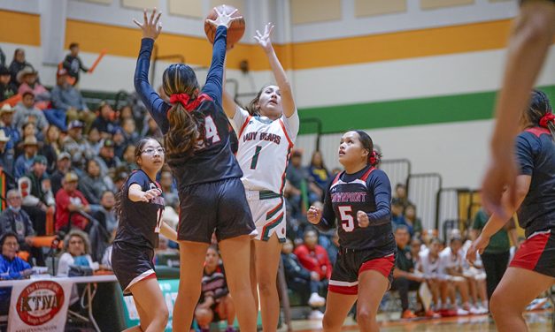Crownpoint girls outlast Wingate, 52-48