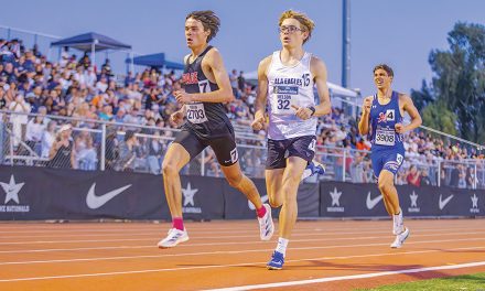 Page runners hit new PRs at Chandler meet Symond Martin wins gold in 3200, sets new school record