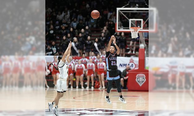 Freshman phenom Kaiyah Benally leads Sandia to<br>back-to-back state titles