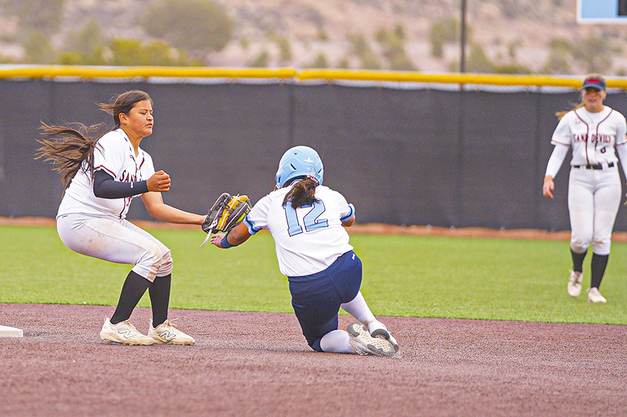 Lady Sand Devils sweep Window Rock