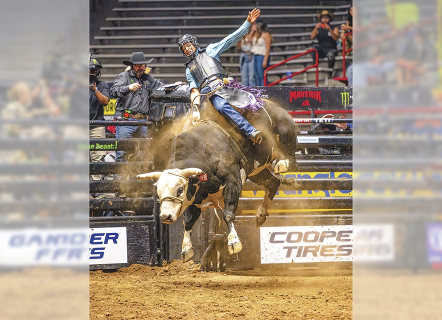 Earning a piece of the pie: Local stock contractor bucks ‘Black Harbor’ at Ty Murray Invite