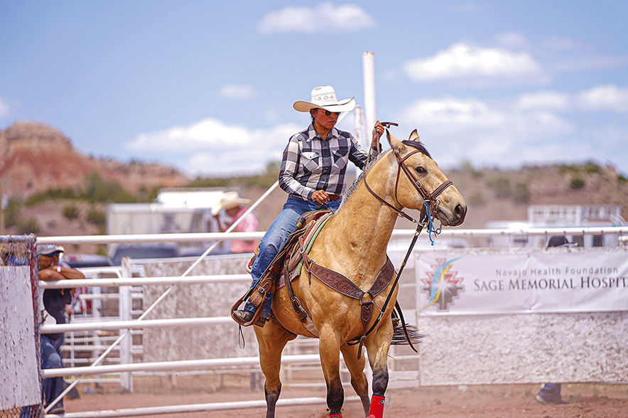 Diné breakaway roper Bailey Bates part of the WPRA conversation