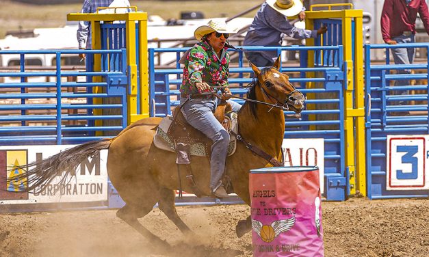 Barrel racer Jodelle Bitloy wins Eastern Navajo Fair