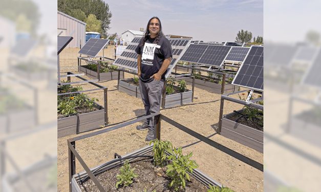 Navajo agrivoltaics takes shape