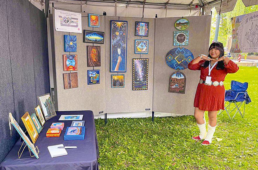 Painting Diné Bikéyah, preserving the teachings