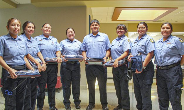 Eight new EMTs join Navajo Nation Emergency Medical Services